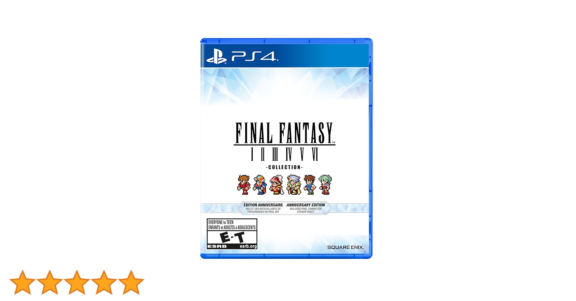 新品・未使用　ファイナルファンタジー I〜VI コレクション　海外版 Amazon.co.jp: Final Fantasy I-VI Pixel Remaster Collection